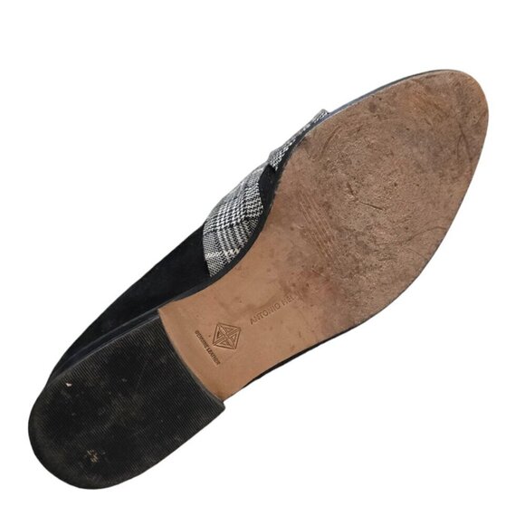 Antonio Melani Newski Suede Pointed Toe Heeled Loafers Sz 10 - Picture 7 of 10